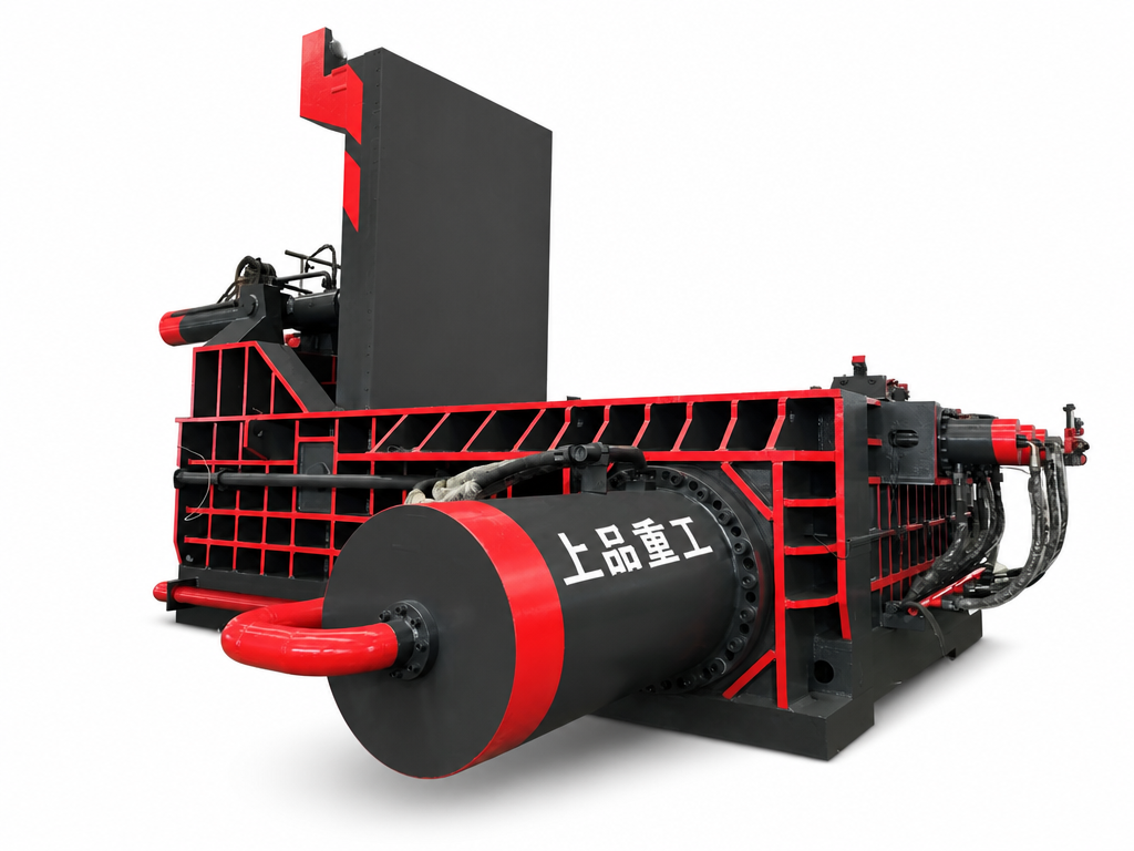 Energy-Efficient Hydraulic Metal Baler for Sustainable