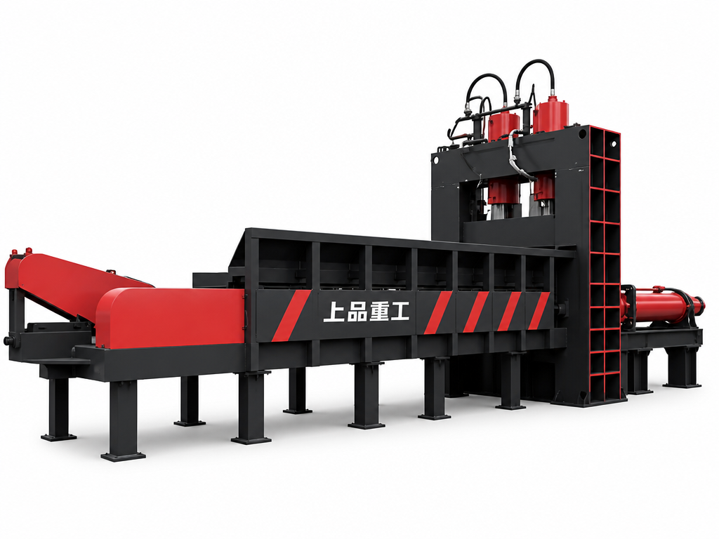 Compact Hydraulic Metal Baler for Space Saving