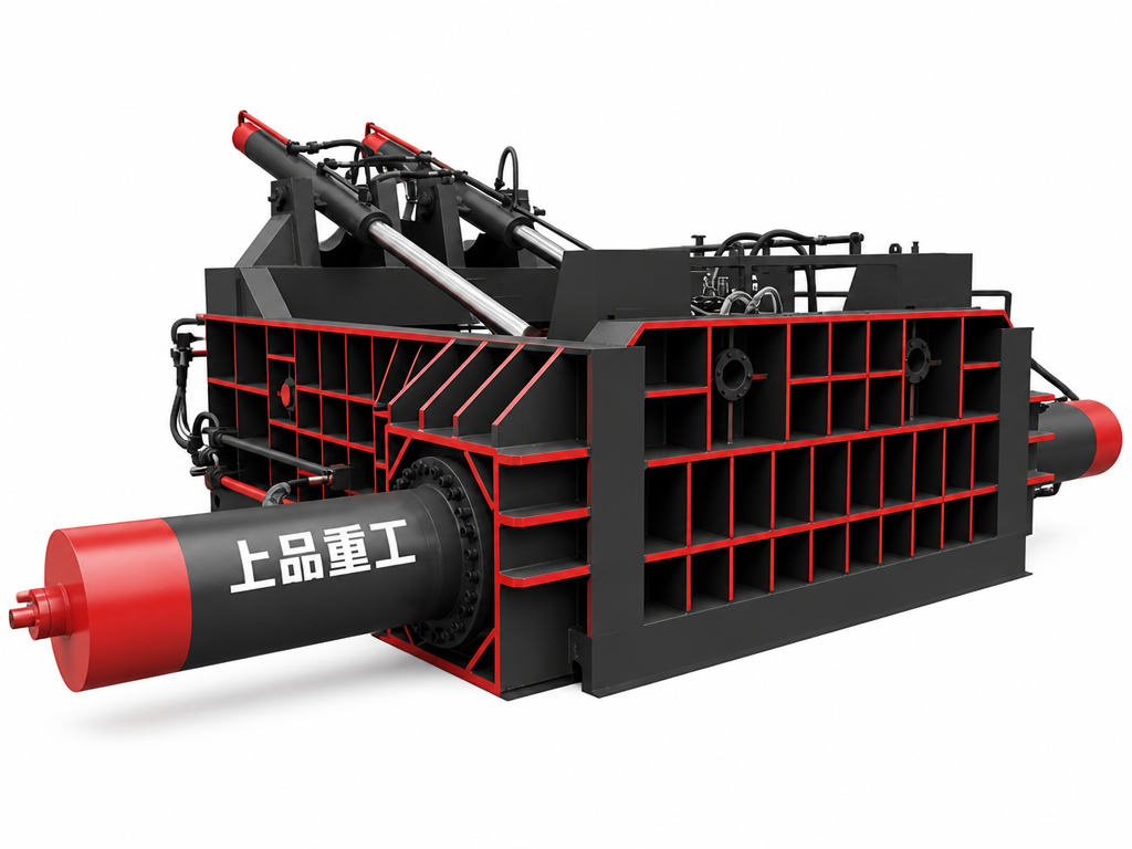 Compact Hydraulic Metal Baler for Space Saving