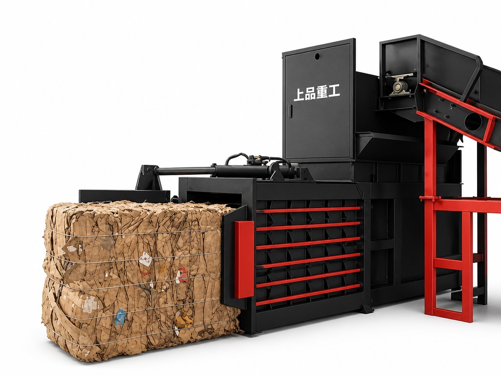 High Efficiency Waste Paper Baler for Recycling