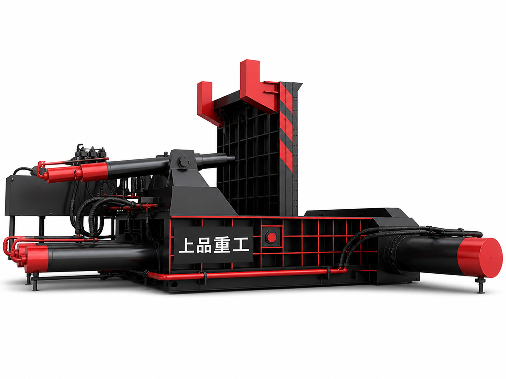 Advanced Hydraulic Metal Baler for scrap management