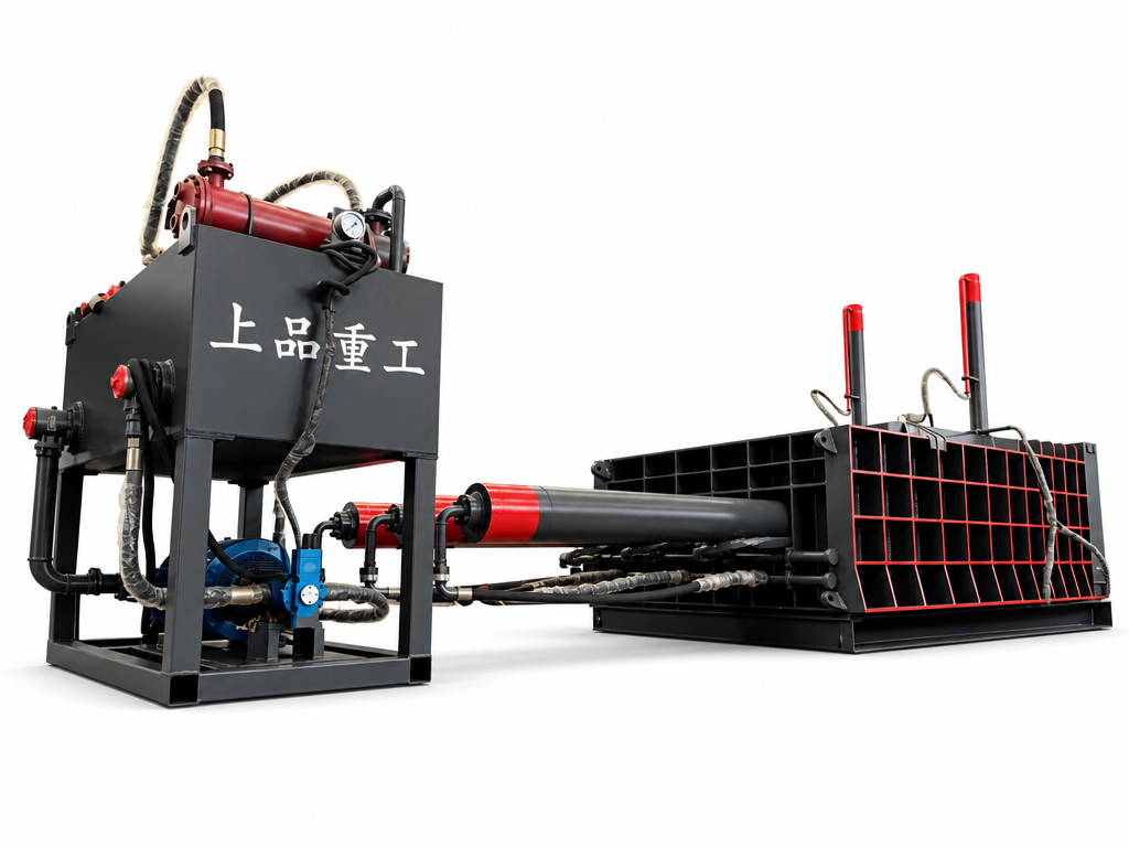 High Capacity Hydraulic Metal Baler Machine