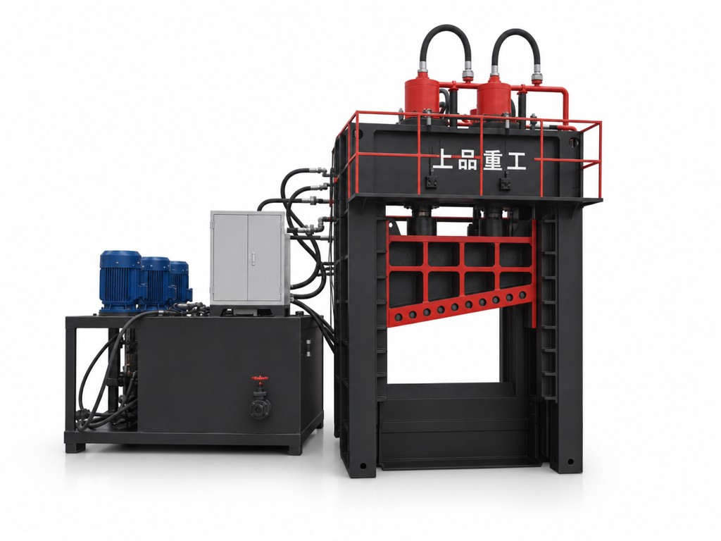High Capacity Gantry Type Shear for Scrap