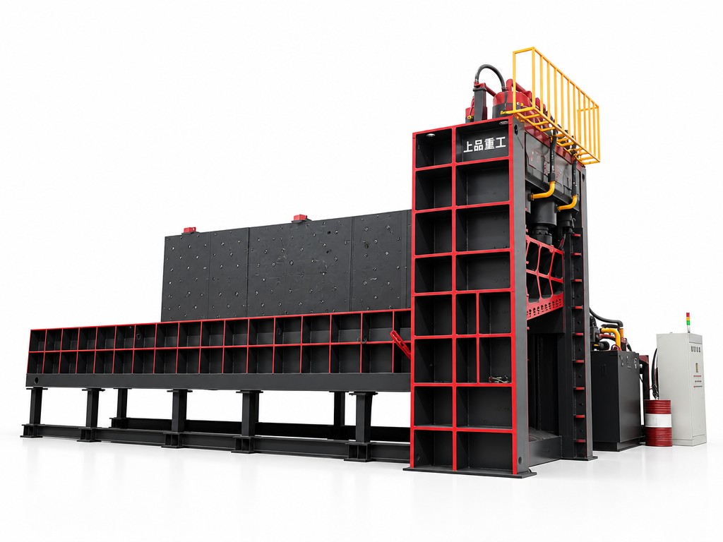 Efficient Heavy Scrap Cutting Gantry Shear