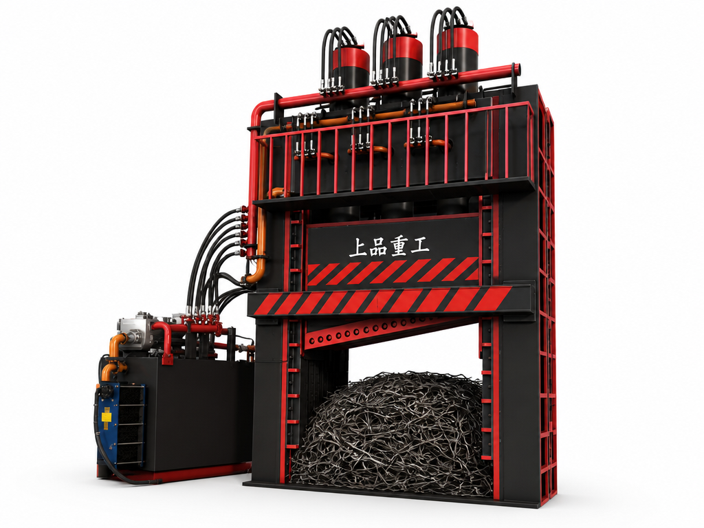 Robust Gantry Shear Machine for Large Scrap