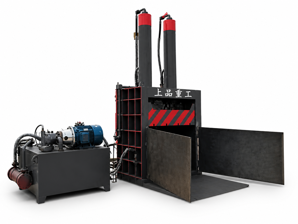Hydraulic Metal Baler for Industrial Material Compaction