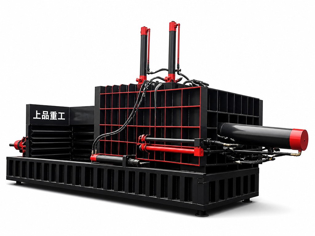 High Capacity 250T Vertical Baling Machine
