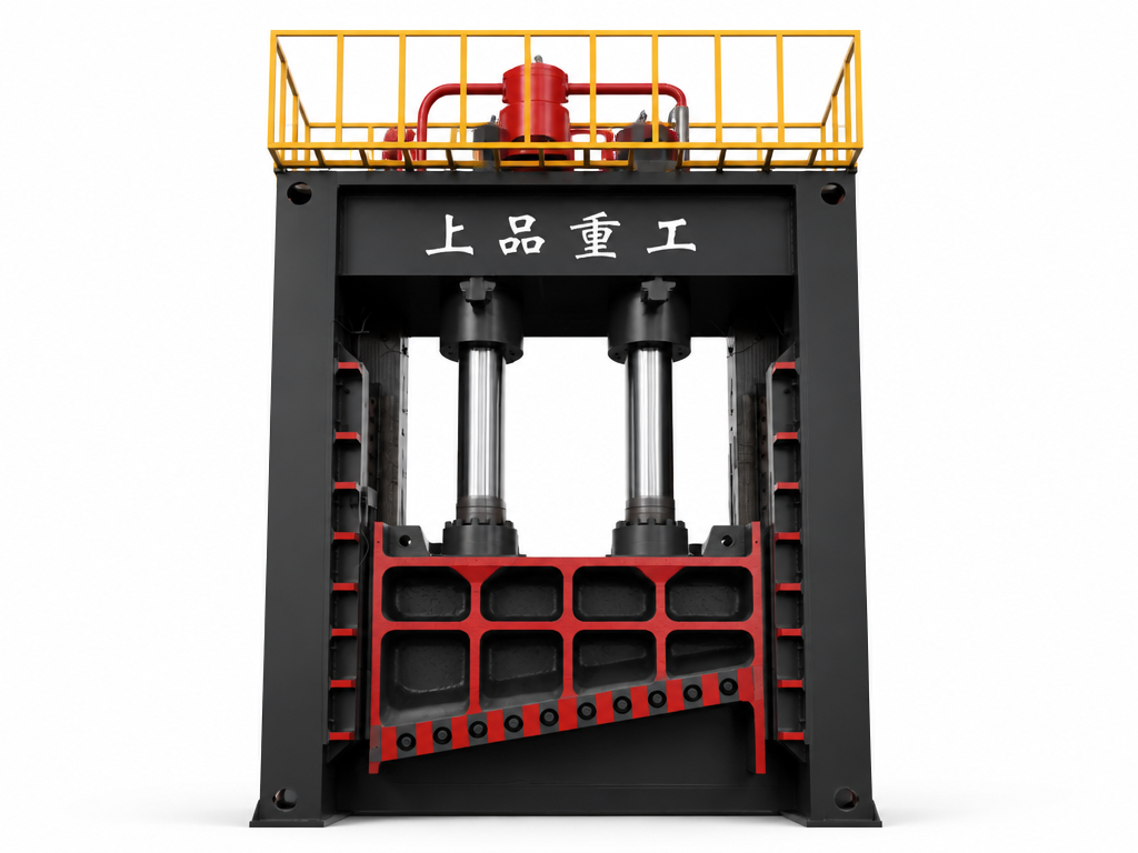 Efficient Gantry Type Shear for Heavy Scrap