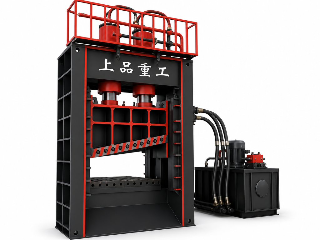 Efficient Gantry Type Shear for Heavy Scrap