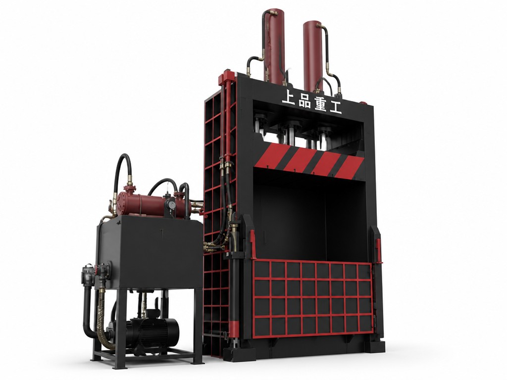 Durable Vertical Baler for Industrial Use