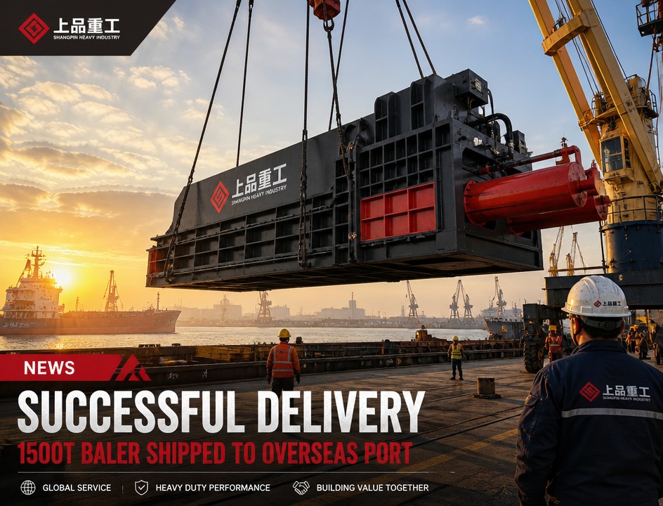 Record-Breaking 1500T Baler Delivered to European Client